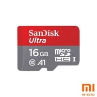 Карта памяти Sandisk microSDHC 16GB Class 10 A1 UHS-I U1 R98MB/s