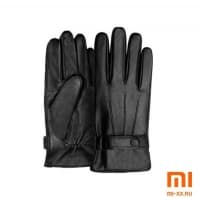 Мужские перчатки Xiaomi Qimian Spanish Lambskin Touch Screen Gloves (Black)