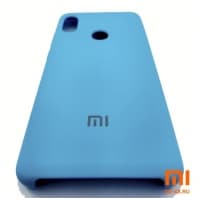 Чехол Бампер Silicone Case Xiaomi Redmi Note 5 pro (Голубой)