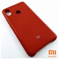 Чехол Бампер Silicone Case Xiaomi Mi Max 3 (Красный)