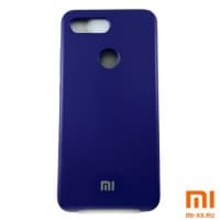 Чехол Бампер Silicone Case Xiaomi mi 8 lite (Фиолетовый)