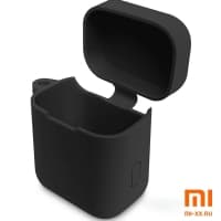 Силиконовый чехол для наушников Xiaomi Air Mi True Wireless Earphones (Black)