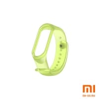Ремешок Xiaomi Mi Band 3/4 Прозрачный (Green)