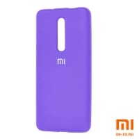 Силиконовый бампер Silicone Case для Xiaomi Mi 9T (Фиолетовый)