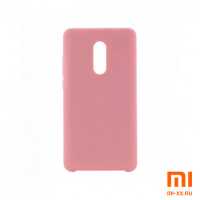Чехол бампер Silicone Case для Redmi 5 (Pink)