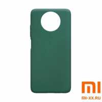 Чехол бампер Silicone Case для Redmi Note 9T (Green)