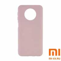 Чехол бампер Silicone Case для Redmi Note 9T (Beige)