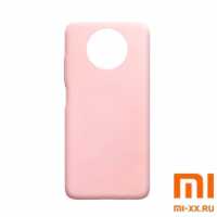 Чехол бампер Silicone Case для Redmi Note 9T (Pink)