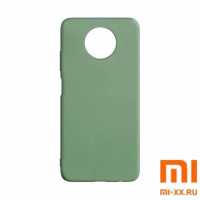 Чехол бампер Silicone Case для Redmi Note 9T (Light Green)