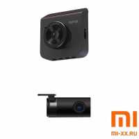 Комплект Видеорегистратор Xiaomi 70Mai Dash Cam A400 2K + камера заднего вида RC09 (Black)