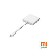Адаптер Mi USB-C to HDMI and Gigabit Ethernet Multi-Adapter (White)