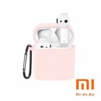 Силиконовый чехол для наушников Xiaomi Air Mi True Wireless Earphones 2 (Pink)