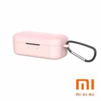 Силиконовый чехол для наушников Xiaomi QCY T5 (Pink)