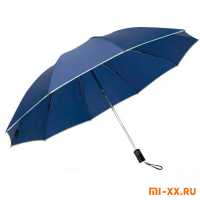 Зонт Xiaomi Mi Zuodu Reverse Folding Umbrella с фонариком (Blue)