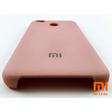 Чехол Бампер Silicone Case Xiaomi Redmi 4x (Розовый)