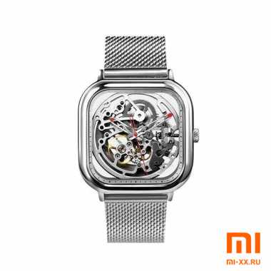 Часы Xiaomi CIGA Design Anti-Seismic Mechanical Watch Wristwatch (Silver)