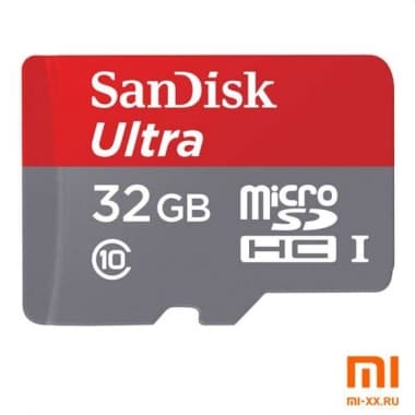 Карта памяти Sandisk microSDHC 32GB Class 10 A1 UHS-I U1 R98MB/s