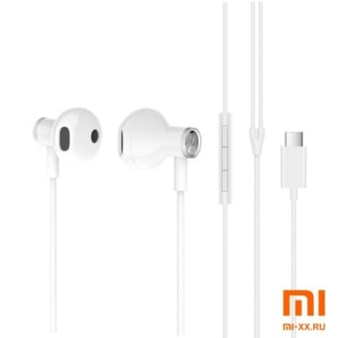 Наушники Xiaomi Dual-Unit Half-Ear Type-C (White)