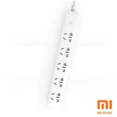Умный удлинитель Xiaomi QingMi Power Strip with WiFi (White)