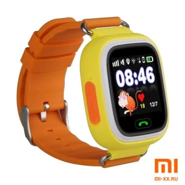 Детские смарт часы Smart Baby Watch Q90 (Orange)