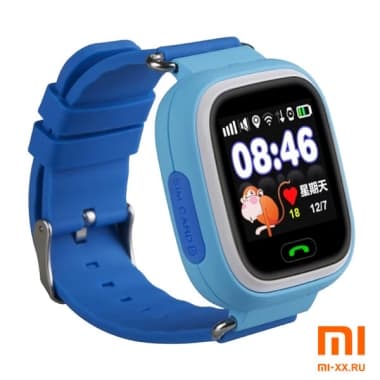 Детские смарт часы Smart Baby Watch Q90 (Blue)