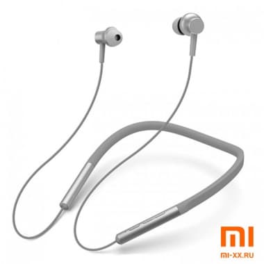 Беспроводные наушники Xiaomi Mi Bluetooth Noise Cancelling Neckband Earphones (Gray)