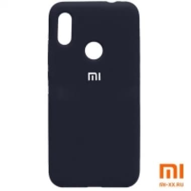 Силиконовый бампер Silicone Case для Xiaomi Mi Mix 2s (Синий)