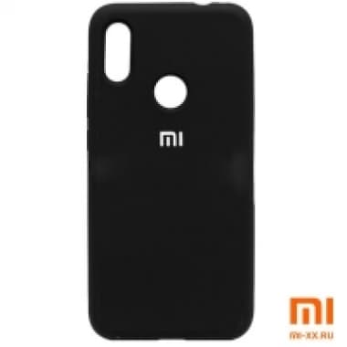 Силиконовый бампер Silicone Case для Xiaomi Mi Mix 2s (Черный)