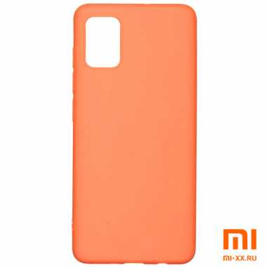Чехол бампер Silicone Case для Xiaomi POCO M3 (Orange)