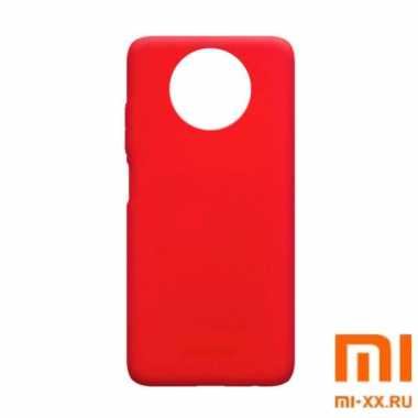 Чехол бампер Silicone Case для Redmi Note 9T (Red)