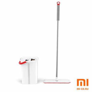 Комплект швабра и ведро для уборки Xiaomi Yijie Squeeze Mop Set YD-05 (White)