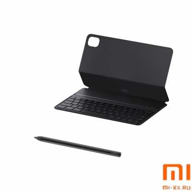 Комплект чехол-книжка c клавиатурой и стилус для Mi Pad 5 (Black)